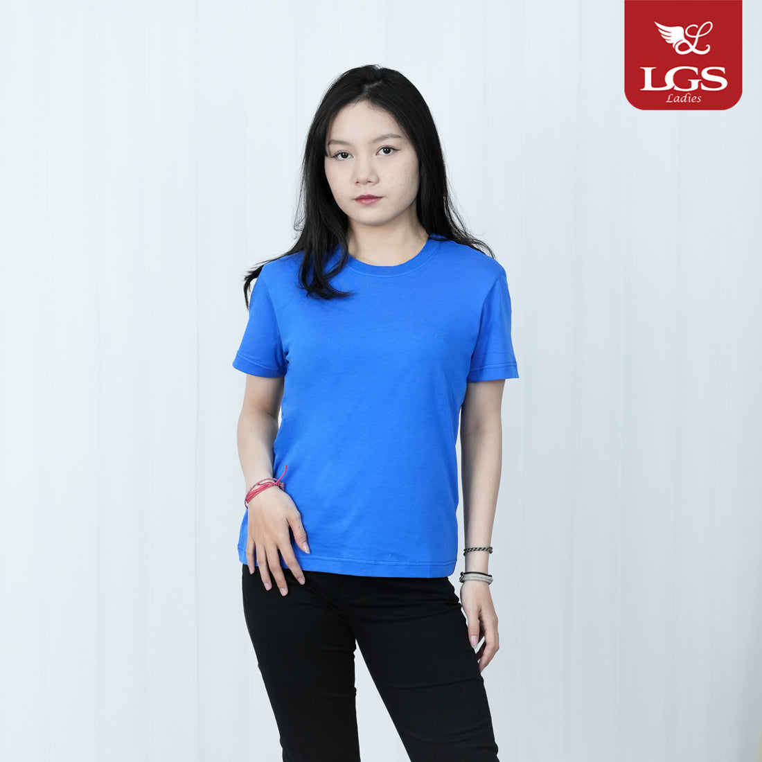 Kaos Wanita - Lengan Pendek - Motif Polos - Color Series - LTS.001
