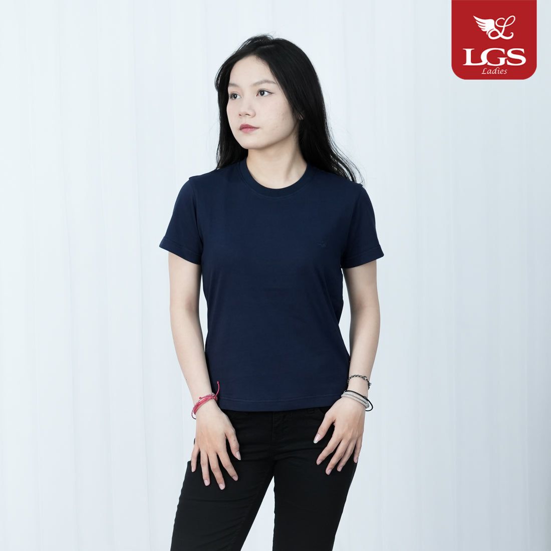 Kaos Wanita - Lengan Pendek - Motif Polos - Color Series - LTS.001