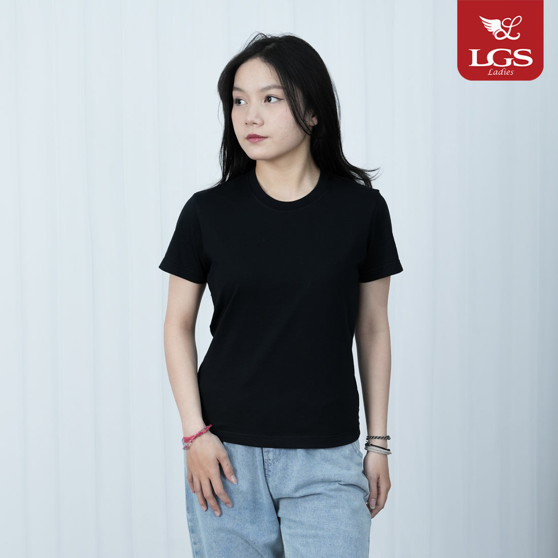 Kaos Wanita - Lengan Pendek - Motif Polos - Color Series - LTS.001