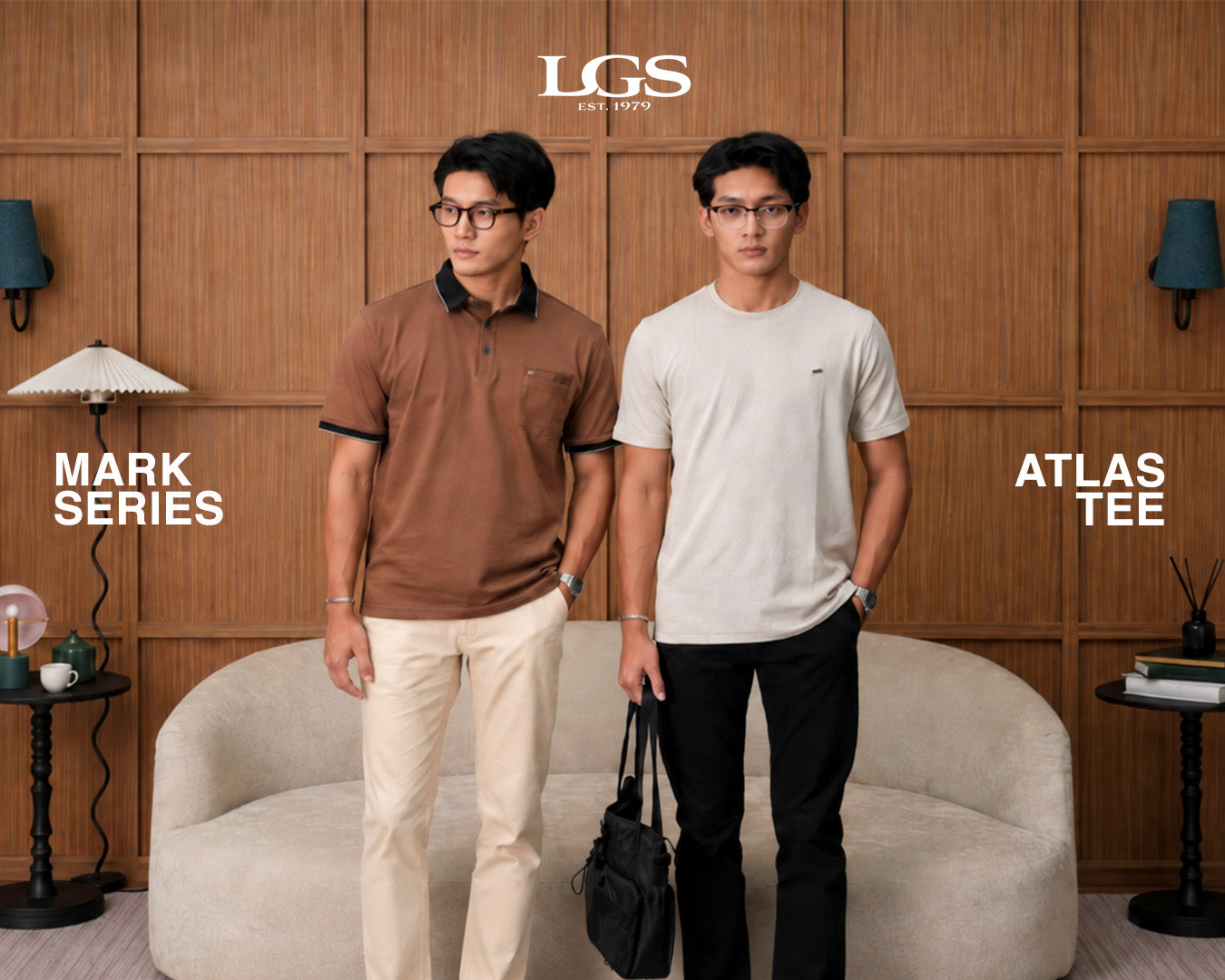 LGS Generation Rilis Terra Nova Collection, Hadirkan Gaya Pria Modern Lewat  Atlas Tee dan Mark Series